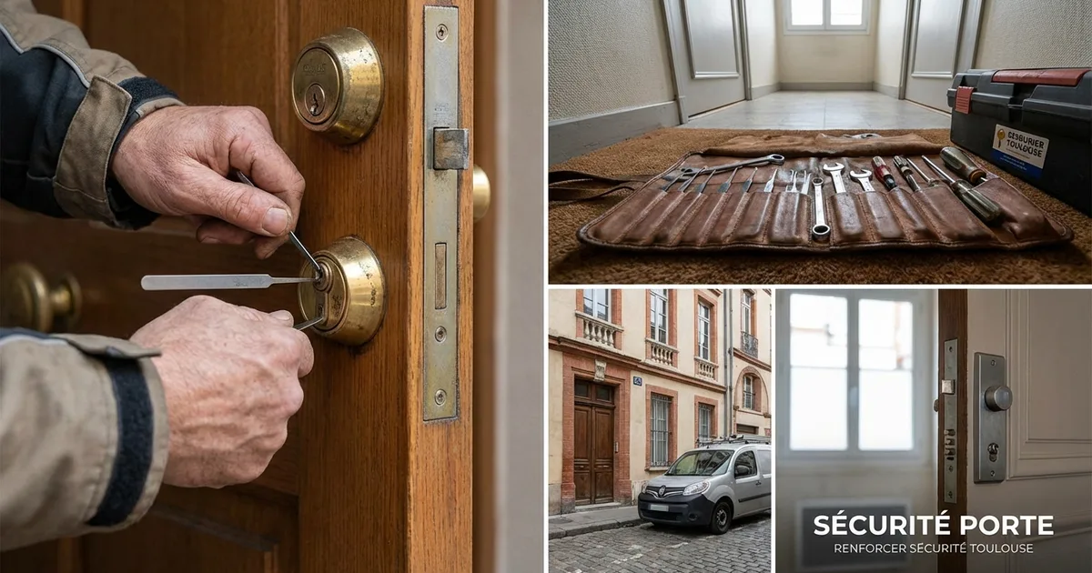 Comment Renforcer la Sécurité de Votre Porte à Toulouse en 2026 - Blog Toulouse Serrurier